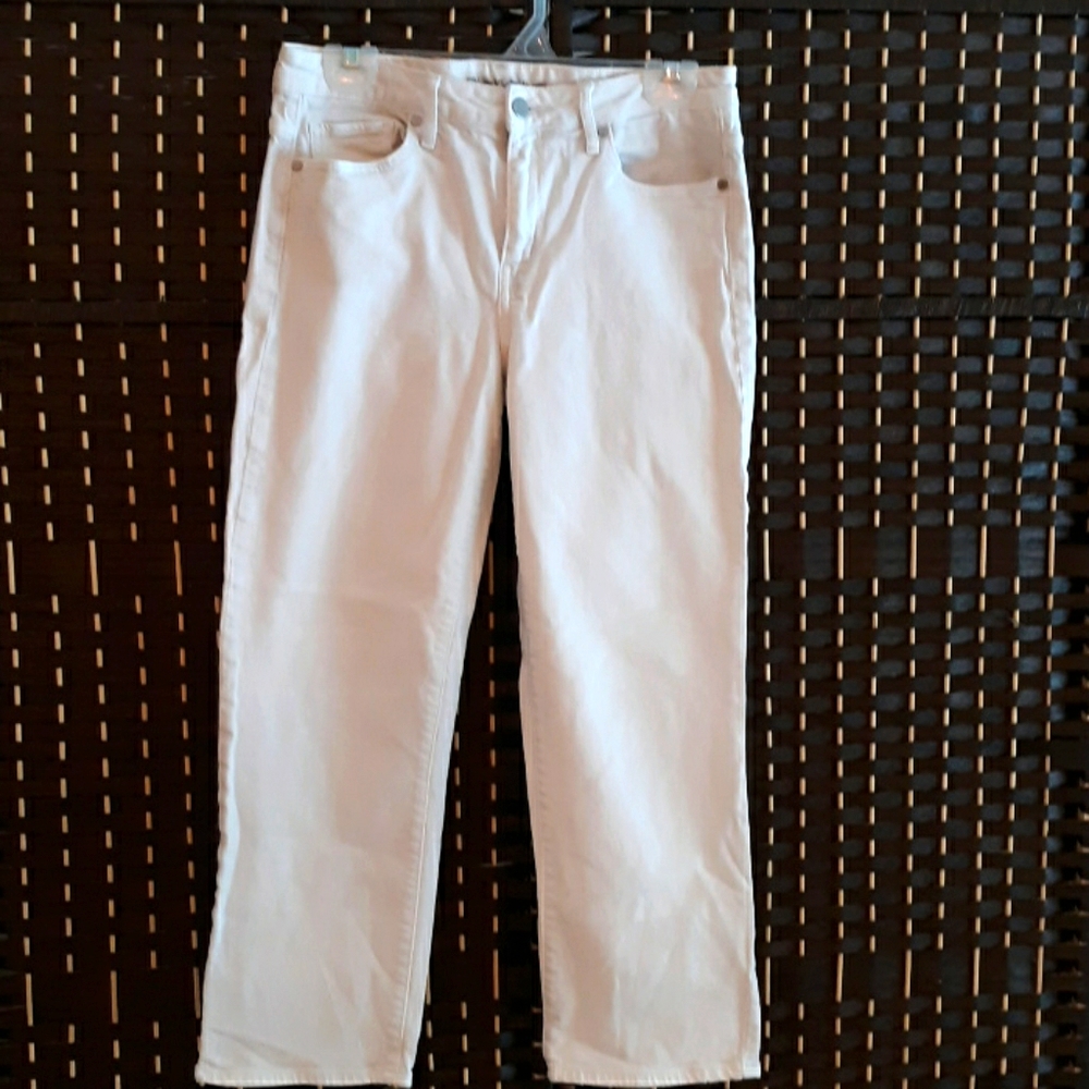 CALVIN Klein white cropped jean
